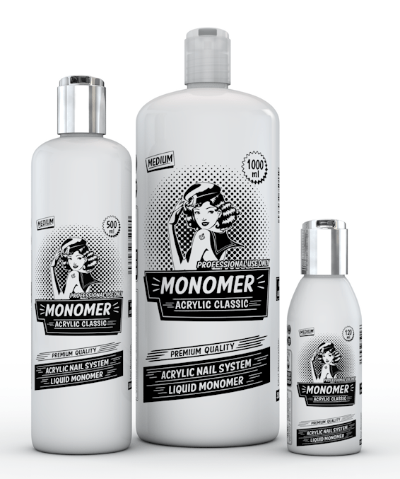 Liquido monomero Classic Varios Tamaños