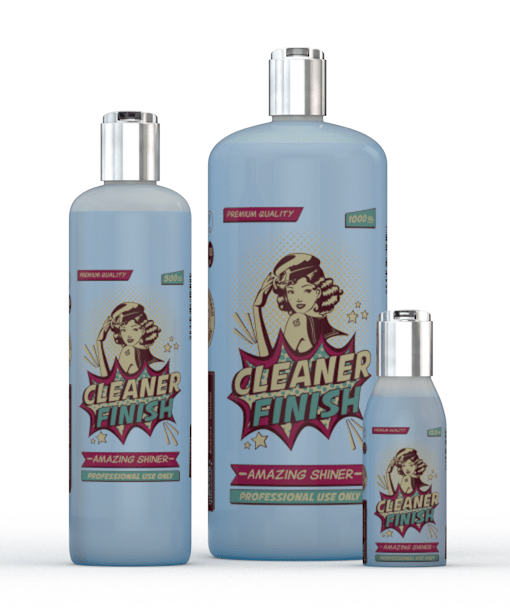CLEANER FINISH , DISPONIBLE EN VARIOS TAMAÑOS