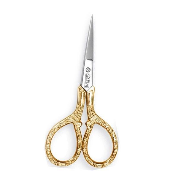 Tijeras oro geometricas