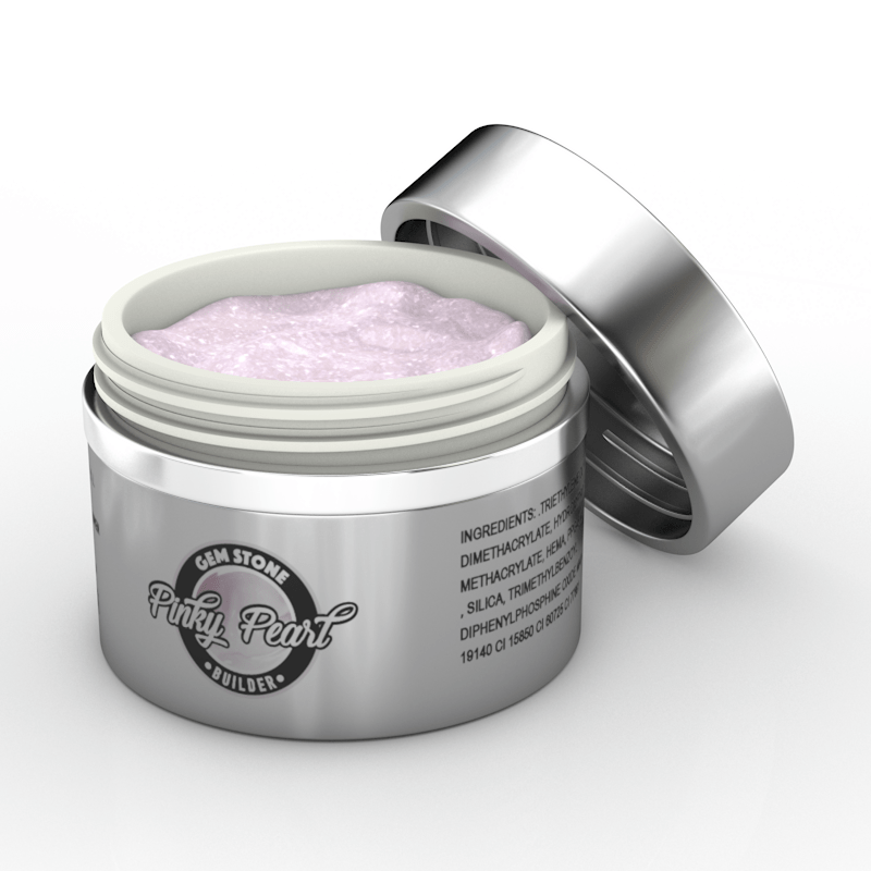 Gel Gemstone Milky Pink