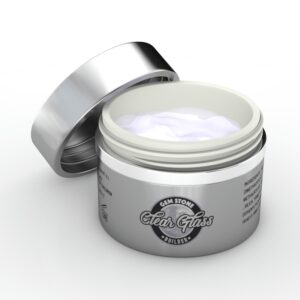 Gel Gemstone Clear Glass