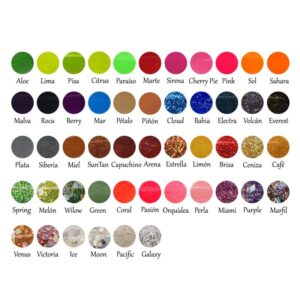 ACRILICOS DE COLORES