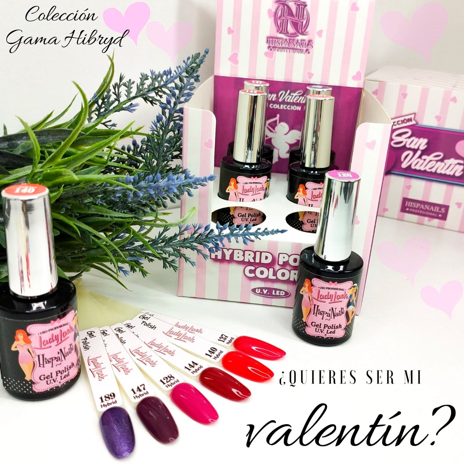 Colección San Valentín Esmalte Permanente