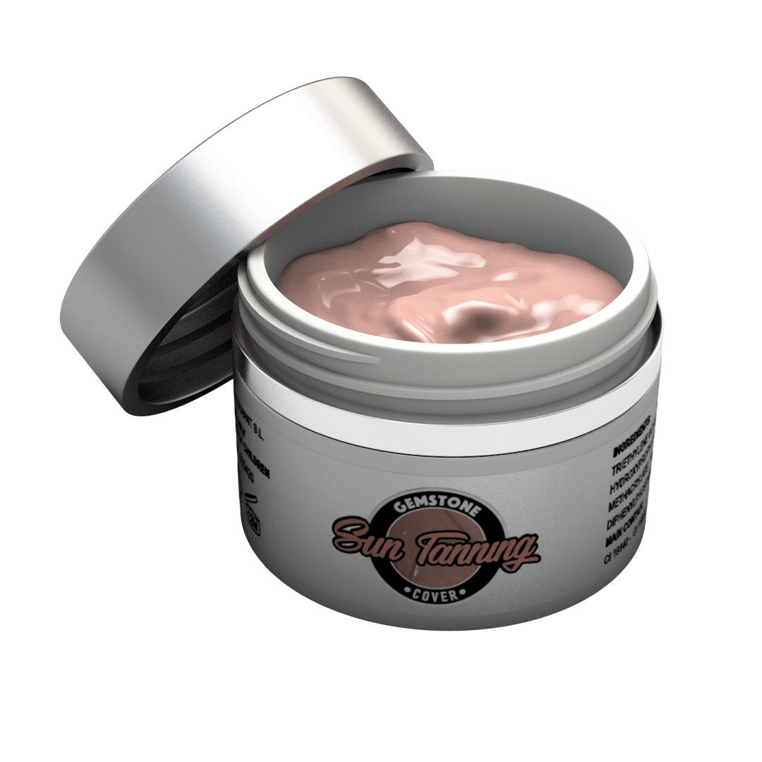 Gel Gemstone Cover Sun Tan